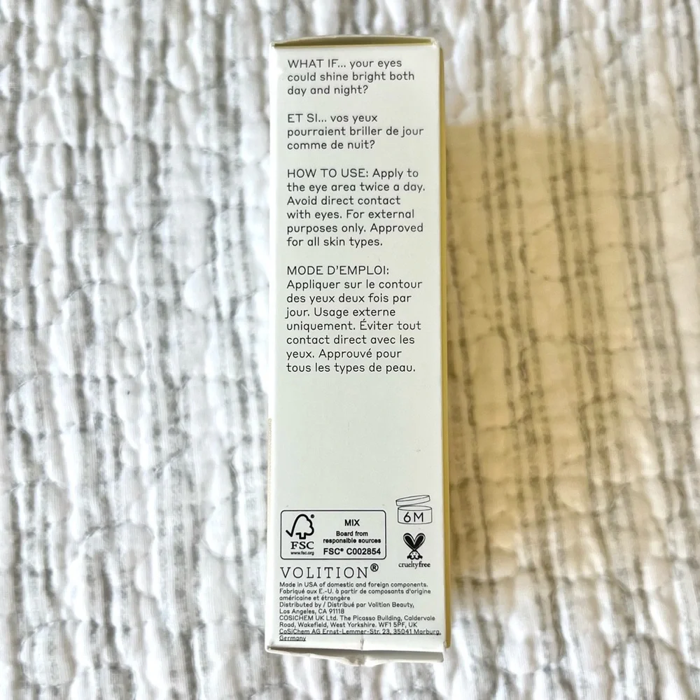 Volition Golden Eye Brightening Serum
